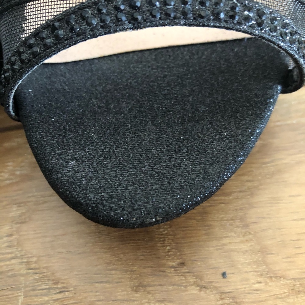 DE BLOSSOM COLLECTION Black Heels Size 7.5 - Picture 4 of 9